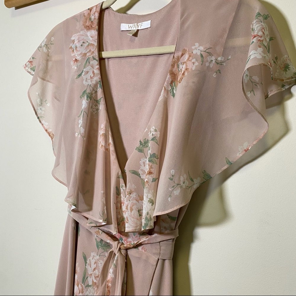 Wayf Wrap Dress Size XS